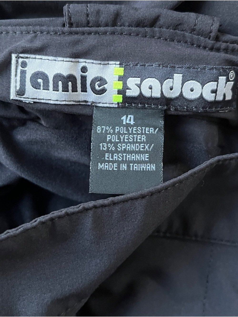 Jamie Sadock Black Utility Golf Tennis Pickle-ball Skort - Size 14 - NWOT - Picture 10 of 11